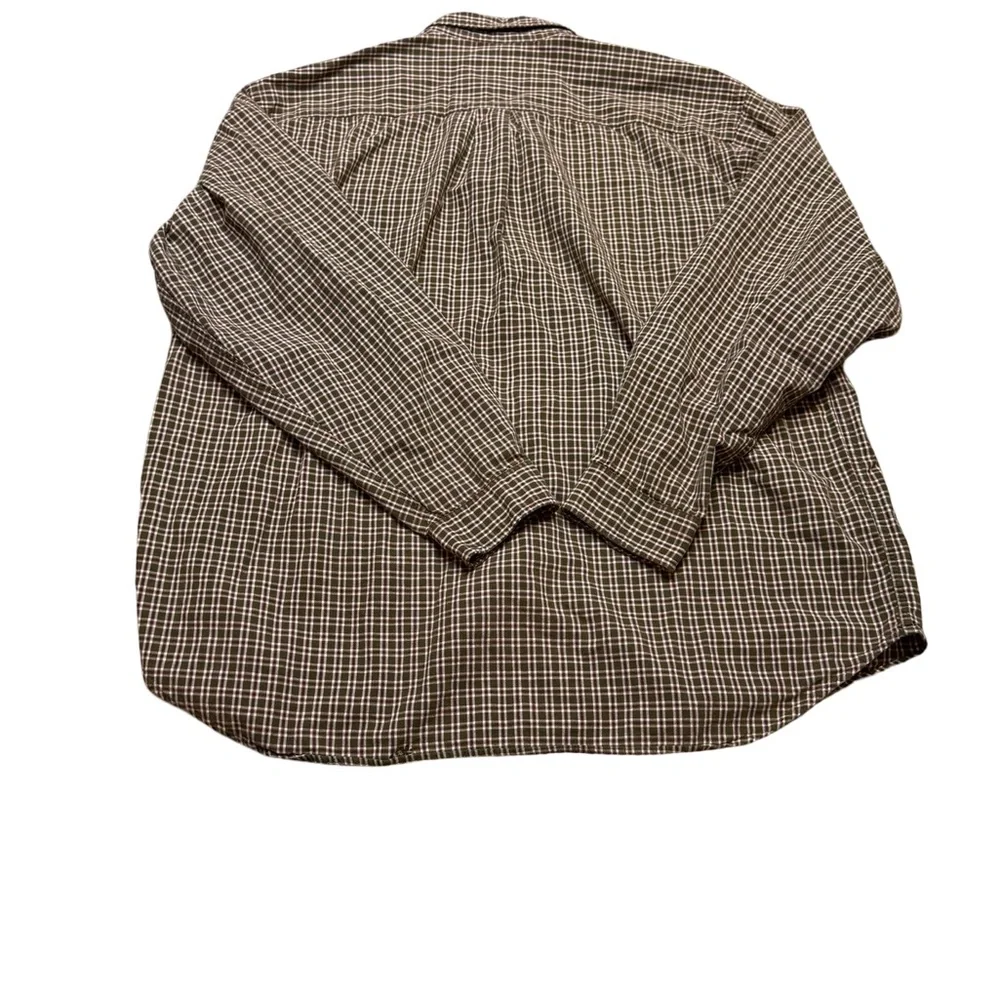 🪵✨ Abercrombie & Fitch Vintage Plaid Button Down Shirt XL Cotton ✨🪵‎